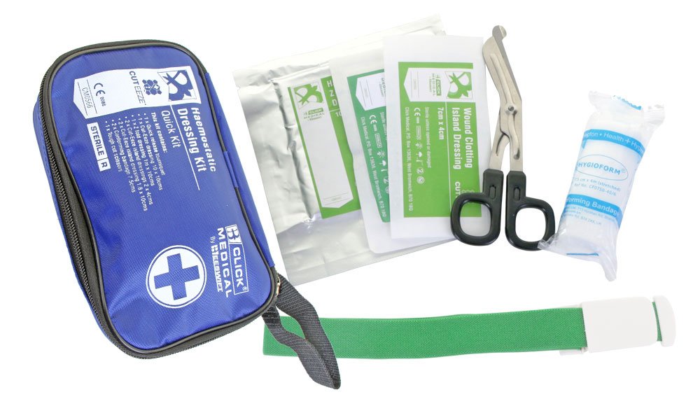 CUT-EEZE CM0566 Haemostatic Dressing Kit, Click Medical
