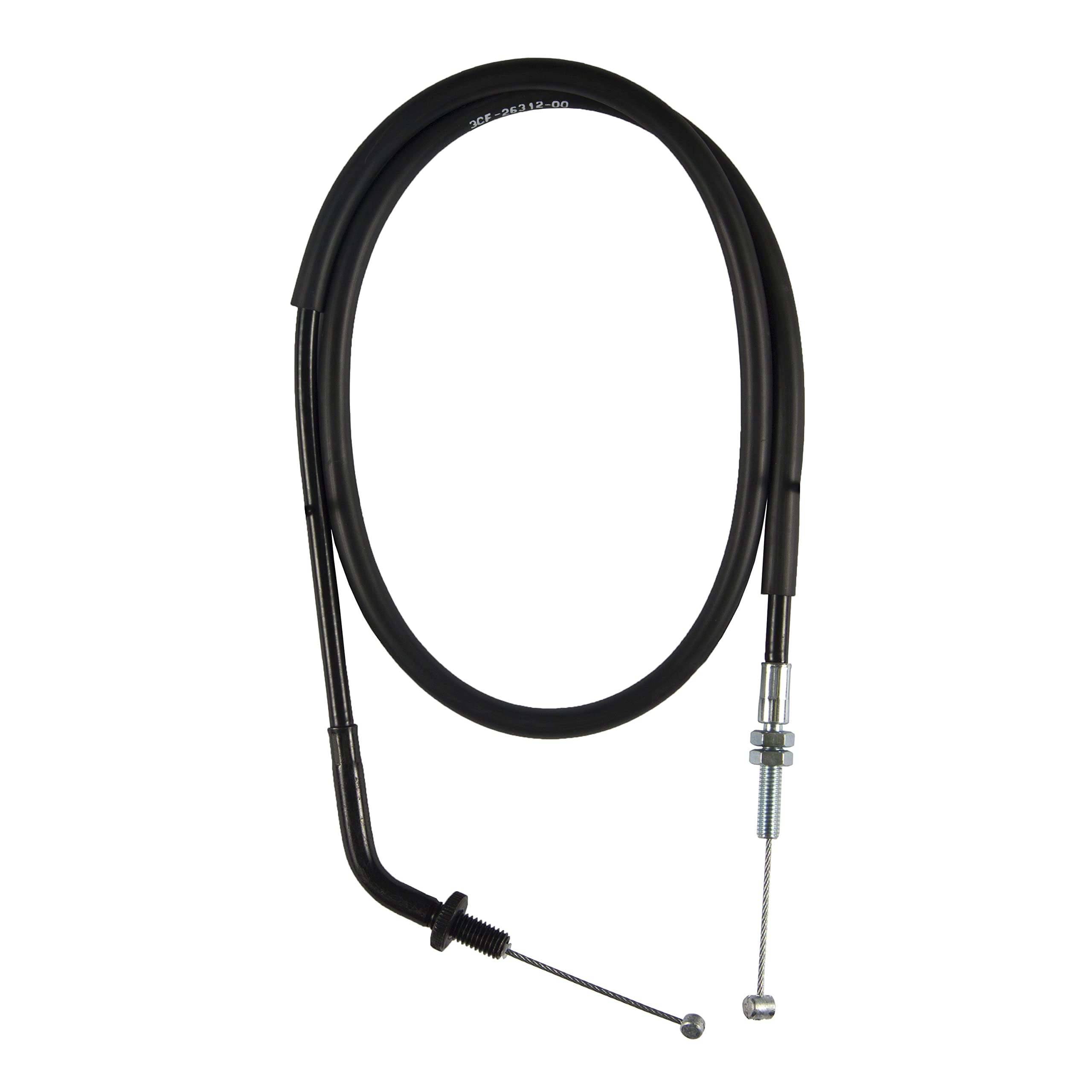Photo 1 of MOTOMASTER Motorcycle Throttle Cable B (PUSH) Compatible with Yamaha XV 750/1100/ 1100 SP/ 3CF-26312-00