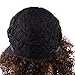 Miss Rola Synthetic Afro Curly Wig Soft Silk Kanekalon Fiber For Black Women Short Kinky Hair Natural Black Color 11