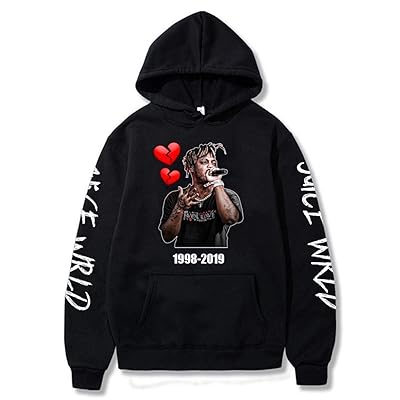 Juice Wrld Hoodie Stylish Hip Hop Sweatshirt with Uganda Ubuy