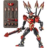 Demon Mecha Robot Action Figure,T13 Cool Samurai Action Figure | Requires Assembly Installation,6-inch Action Figure,Collectible Desktop Ornaments