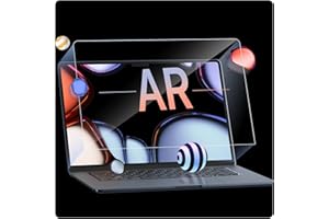 soonjet for MacBook Air 15 inch Screen Protector M3 M2 2024 [100% Ultra Clear][Original Screen Output] Anti-Glare & Anti-Fingerprint & Bubble-Free, Laptop Screen Protector for 15.3" A3114 A2941