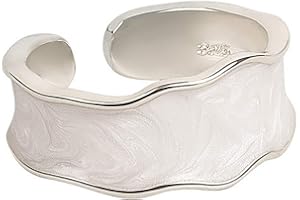 CAIYAO Colorful Adjustable Oil Drip Enamel Wave Wide Irregular Chunky Opening Stackable Punk Cool Elegant Friendship Finger Ring Set Jewelry for Women