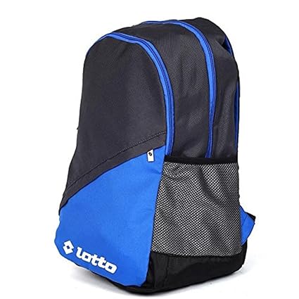 Lotto 25 Ltrs Grey/Royal Blue Laptop Backpack (CB150044)