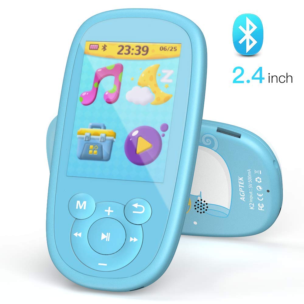MP3 & Digital Media Players AGPTEK 8GB Bluetooth kids MP3 Player,2.4