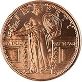 Standing Liberty 1 oz .999 Copper Round