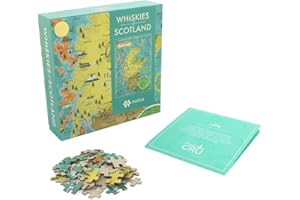 Ginger Fox 0112.3316.72.WSK.OSZ Puzzle Cru Whisky Jigsaw, Multi-Coloured, One Size