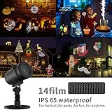Centeni Halloween Light Projector Decoration Light Projector Lights 14 Slides for Outdoor and Indoor