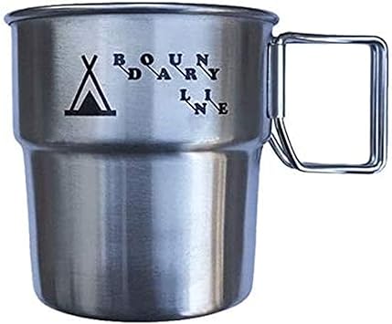 Amazon Efim エフィム Boundary Line スタッキングマグ ステンレス製のマグカップ アウトドア キャンプ ブッシュクラフト q コップ 無骨 Efim マグ シェラカップ