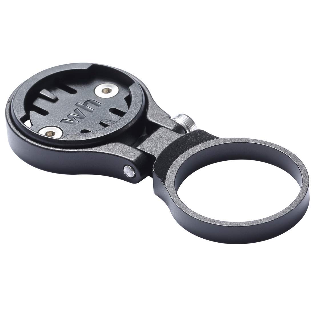 Dymoece Adjustable Out Front Computer Mount - Bike Stem Mount for Wahoo Elemnt, Bolt and Mini (Stem-Adjustable, Black)