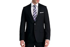 Haggar Mens Smart Wash with Repreve Slim Fit Stretch Machine Washable Suit Separates - Pants & Jackets
