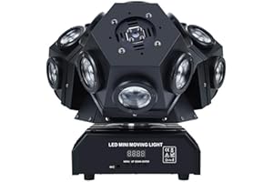 Stage Light Dj Light Three Head Rotating Moving Head Light 18 * 10W KTV Dance Hall Bar Stage Disco 3 Arm Rolling Stroboscopic