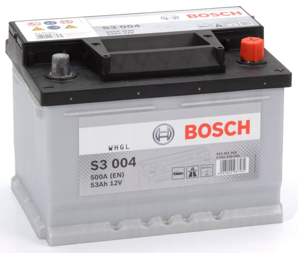Bosch S3 004 Car Battery Amazon.co.uk Car & Motorbike