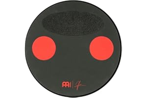 Meinl Cymbals 12" Split Tone Practice Pad, Anika Nilles Signature for Drum Training and Workouts—Three Different Surfaces for Feel and Volume, Two-Year Warranty (MSTP)