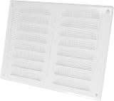 Repa Market 10 x 7.5 in White Steel Air Vent Cover with Insect Screen view 8