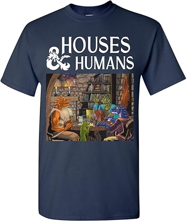 houses and humans t shirt