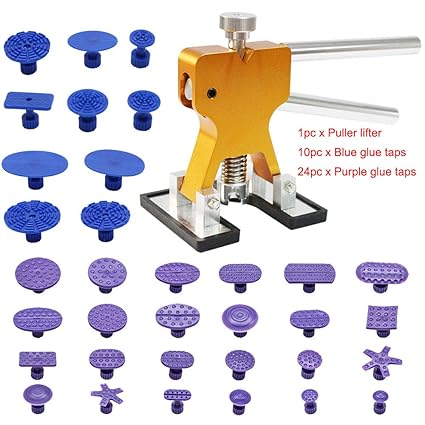 ENLEETSRT Juego de Herramientas de reparación de abolladuras para ...