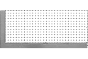 SEWACC 1020hole Stainless Steel Diy Rhinestone Painting Ruler Precision Anti-stick Mesh Tool for Accurate Round Drill Placeme