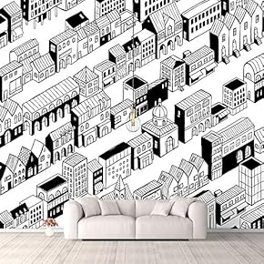 Wall Murals for Bedroom Fantasy View Mystery Collage Removable Wallpaper Peel and Stick Wall Stickers - 66x96 inches