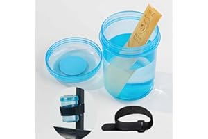 Bassoon Reed & Oboe Reed Soaker Cup with Bracket - Reed Wetting/Water/Humidifier Cup for Oboe and Bassoon | Essential Oboe an