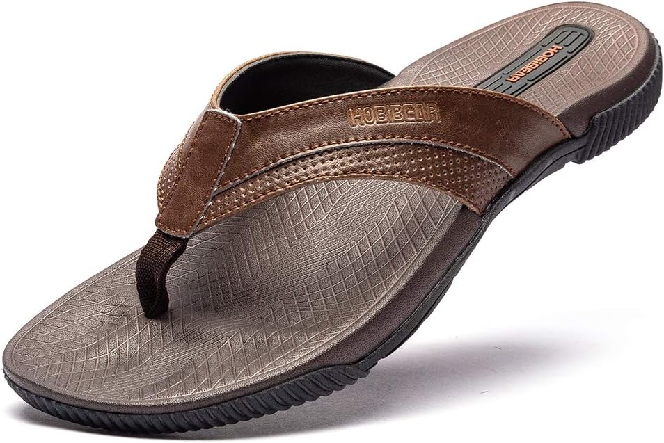 GUBARUN Mens Sport Flip Flops Comfort Casual Thong Sandals Outdoor
