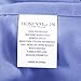 Honeymoon 1800 Brushed Microfiber Embroidered Bed Sheet Set, Ultra Soft, Queen - Light Blue
