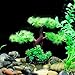 Saim Artificial Pine Tree Plastic Plant Decor for Aquarium Fish Tank Bonsai Ornament Red Green 7