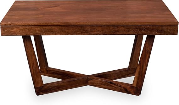 Orchid Solid Wood Coffee Table Square(Country Life Finish)