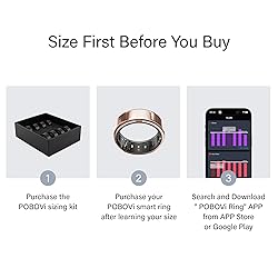 POBOVi Ring Gen1, Wireless Charging Case & Sizing