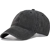 AOSMI Vintage Washed Cotton Baseball Caps Men Women Adjustable Unstructured Low Profile Dad Hat