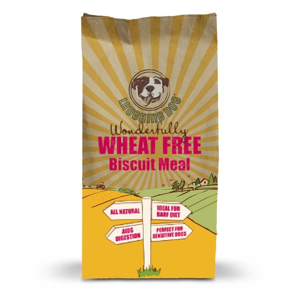 Laughing Dog - Wheat Free Dry Dog Food Mixer Meal,Naturally Baked Dry Dog Food with No Artificial Colours, Flavours or Preservatives, 10kg
