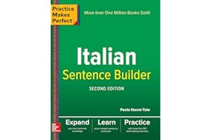 Practice Makes Perfect Italian Sentence Builder