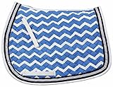 Equine Couture Abby Saddle Pad Blue/Navy