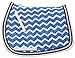Equine Couture Abby Saddle Pad Blue/Navy