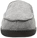 ISOTONER Men's Diamond Corduroy Moccasin Slipper with Cooling Memory Foam for Indoor/Outdoor Comfort
