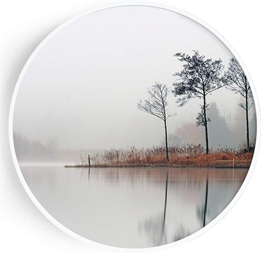 Meitaixuegu Madera Murales Murales Murales Paisaje Paisaje Redondo