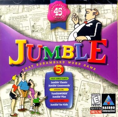 Amazon.com: Jumble: That Scrambled Word Game, 45th Anniversary Edition