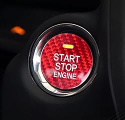Engine Push Start Stop Button Cover Trim for Mazda