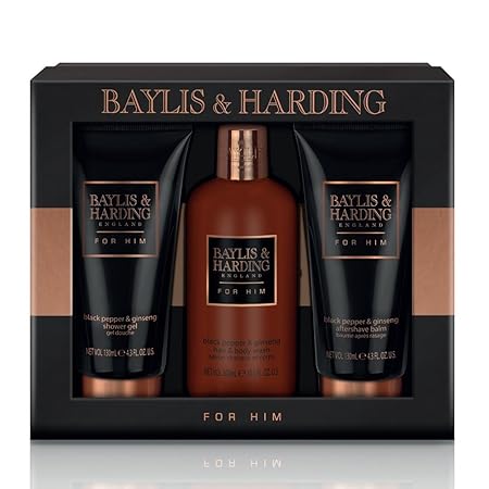 Baylis & Harding Schwarzer Pfeffer & Ginseng Grooming Trio, 1 Stück