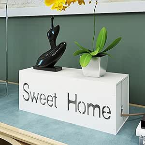 Dorado blanco Cable ordenado unidad de caja de almacenamiento Caja de