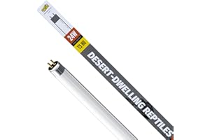ReptiKing UVB Reptile Light, UVB10.0 24W T5 Lamp Tube, for Desert-Dwelling Reptiles, Bearded Dragon UVB Light, Length 22''