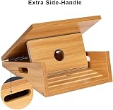 StrongTek Professional Wooden Slant Board Adjustable Incline Calf Stretcher view 6