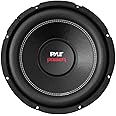 Pyle Car Vehicle Subwoofer Audio Speaker - 15inch Non-Pressed Paper Cone, Black Plastic Basket, Dual Voice Coil 4 Ohm Impedance, 2000 Watt Power, Foam Surround for Vehicle Stereo Sound System PLPW15D