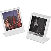 iFreak Polaroid Photo Frame, L Shape Holder for i-Type 600 SX-70, 6 Pack | Fits 3.5x4.25 Inch Instant Films From Polaroid OneStep+ and Instax Wide 300/200/210 Cameras for Tabletop Display.