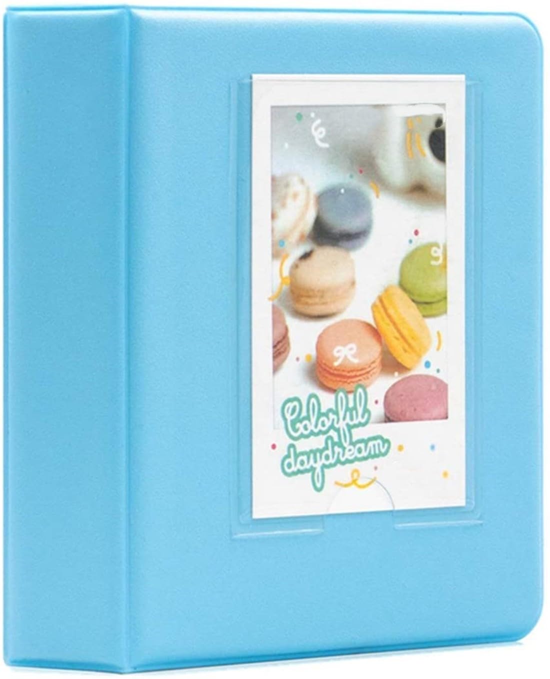 3-Inch Film 64 Pockets Mini Photo Albums(blue)