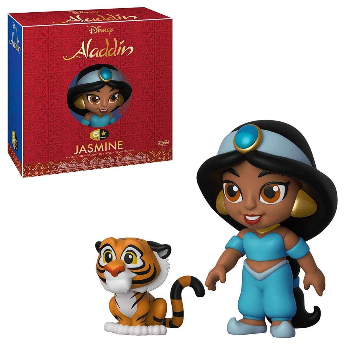 Funko 5 Star: Aladdin: Jasmine, Multi - Aladdin - Animated - Collectable Vinyl Figure - Gift Idea - Official Merchandise - Toys for Kids & Adults - Movies Fans - Model Figure for Collectors