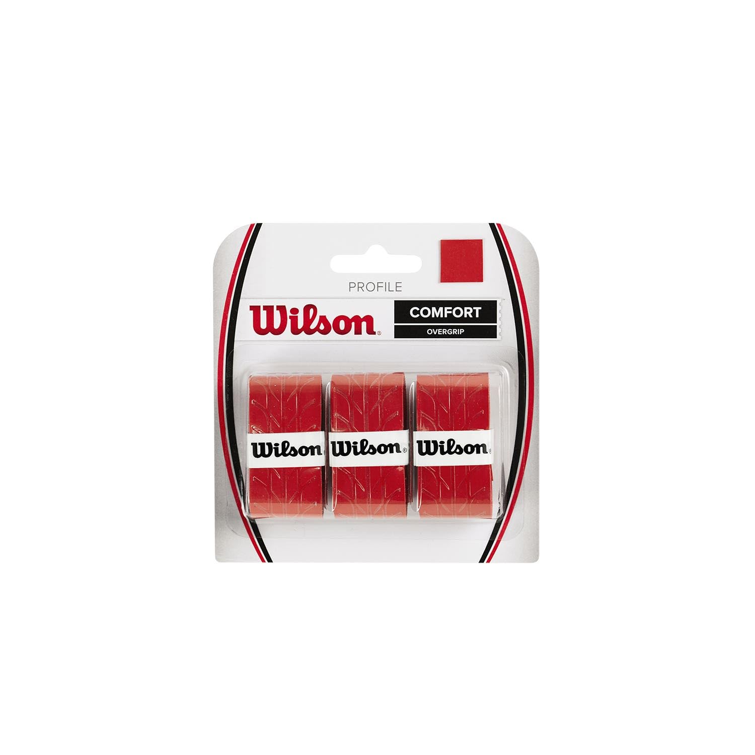 Wilson Profile Overgrip - Red, N/A