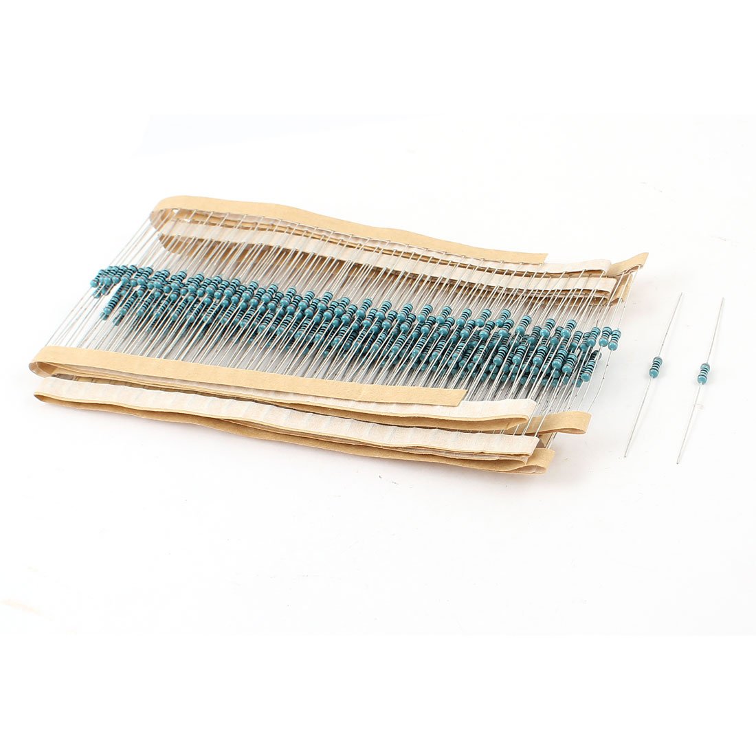 Sourcingmap Through Hole 0.25W 1% Tolerance 300 Ohm Metal Film Resistor 300Pcs