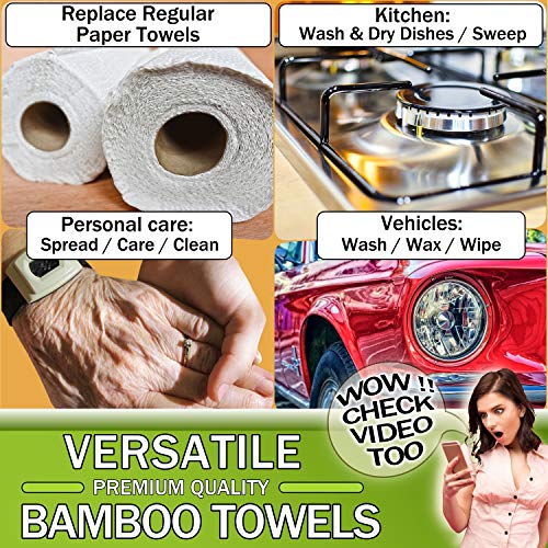 Wirta-Bamboo-Paper-Towels-50-Sheets-Heavy-Duty-Eco-Friendly-Machine-Washable-Reusable-Bamboo-Kitchen-Towel-Rolls-Saves-Environment-and-Gives-Paper-Supply-for-12-months