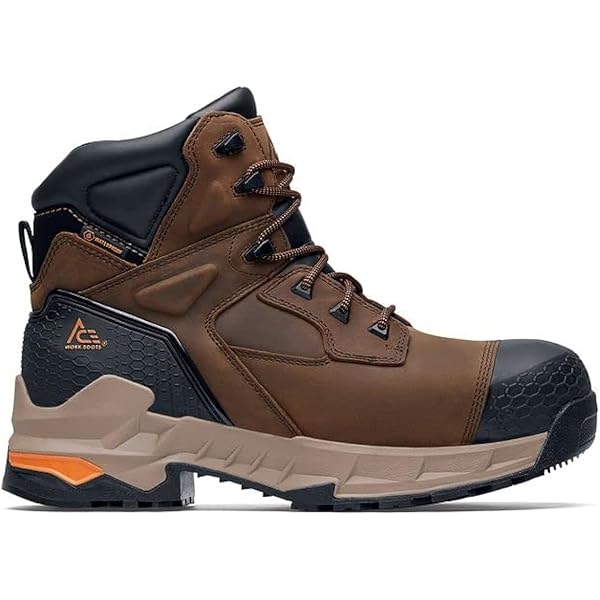 Amazon.com | ACE Work Boots Redrock, Men's 8